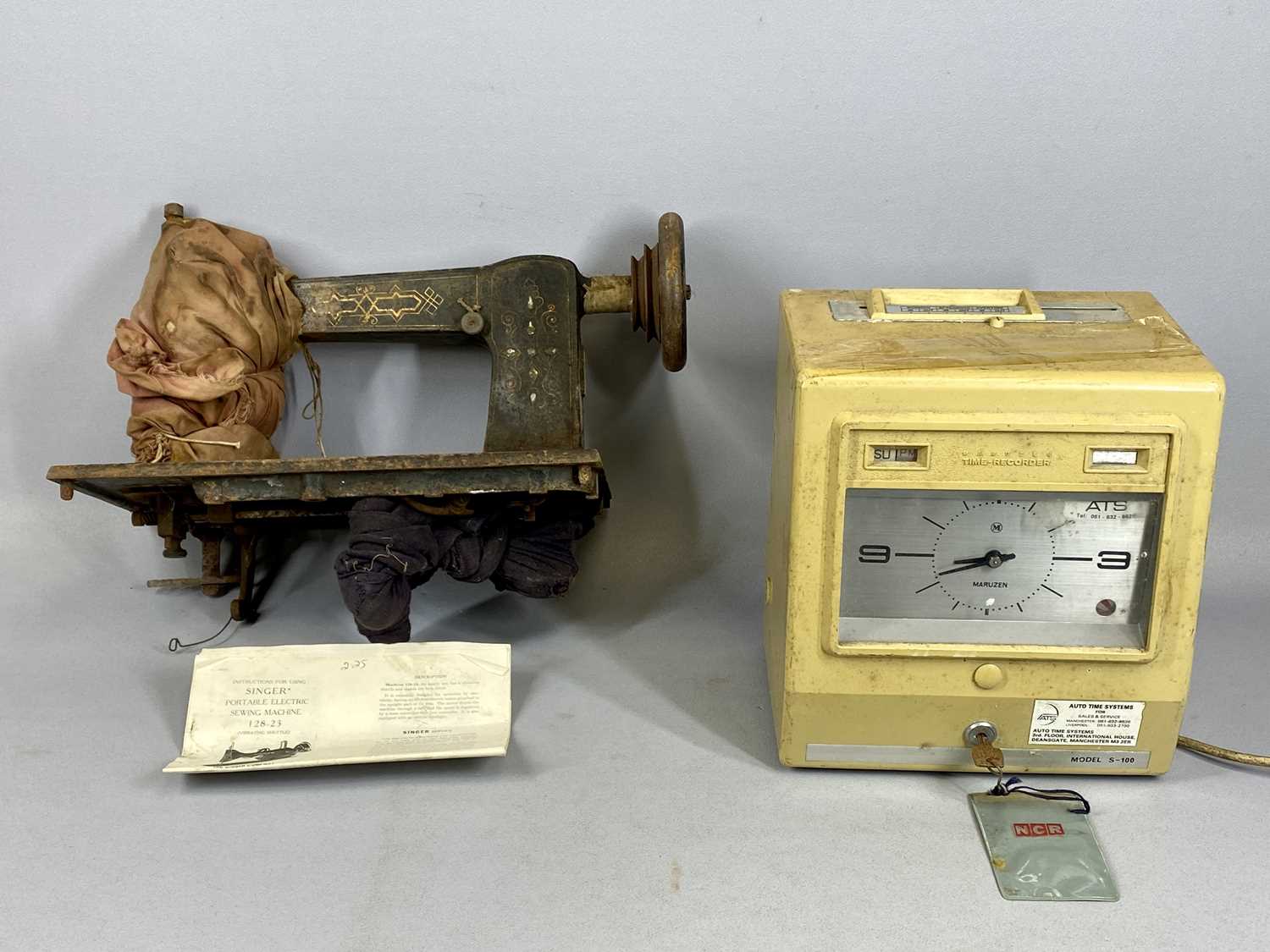 VINTAGE ELECTRONIC & MECHANICAL EQUIPMENT, comprising a Maruzen Time Recorder, 28 (h) x 25 (w) x - Image 2 of 7