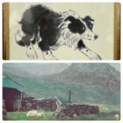 ‡ TWO WELSH ARTIST PRINTS comprising Keith Bowen limited edition (350/850) colour print - '
