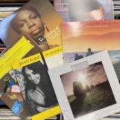 COLLECTION APPROX. 100 LP RECORDS, easy listening, jazz and popular music Provenance: deceased