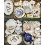 19TH CENTURY & LATER POTTERY & PORCELAIN COLLECTION, to include a small 19th century provincial