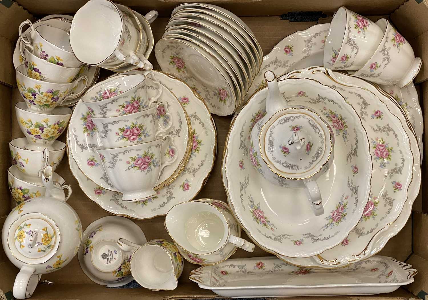 MIXED STAFFORDSHIRE DINNER-SETS & TEAWARE, including Royal Albert 'Tranquillity' 43 pieces, Spode ' - Image 2 of 3