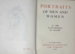 PORTRAITS OF MEN & WOMEN BY THE MARCHIONESS OF GRANBY - ARCHIBALD CONSTABLE & COMPANY 1900, volume/