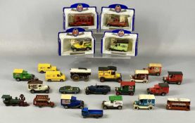COLLECTION OF DIECAST SCALE MODEL VEHICLES, Lesney, Days Gone, Matchbox and others (without boxes)