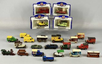 COLLECTION OF DIECAST SCALE MODEL VEHICLES, Lesney, Days Gone, Matchbox and others (without boxes)