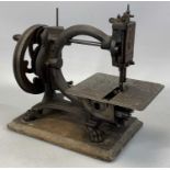 VICTORIAN SHAKESPEAR SEWING MACHINE, made by the Royal Sewing Machine Company, Birmingham, cast iron