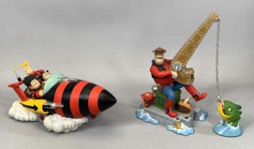 ROBERTS HARROP DESIGNS LIMITED THE BEANO AND DANDY COLLECTION two figures, BDLE2000 Menacemobile and