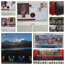 STAMPS & OTHER COLLECTABLES, including commemorative coin covers, The Queen Victoria stamp