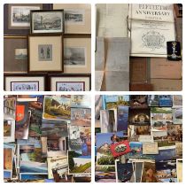 COLLECTABLES & EPHEMERA GROUP, including Rowney & Co artist box, containing watercolour blocks,