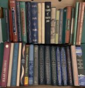 THE FOLIO SOCIETY 34 VOLUMES, mainly classics, many with slip cases Provenance: private collection