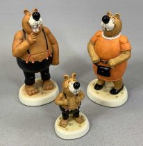 ROBERT HARROP DESIGNS LIMITED - THE BEANO AND DANDY COLLECTION - The Three Bears figures, BD21 Pa