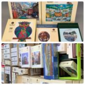 COLLECTION OF OVER 70 WENTWORTH WOODEN JIGSAW PUZZLES, all boxed (unchecked)