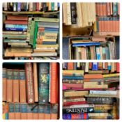 LARGE QUANTITY OF ANTIQUE, VINTAGE & MODERN BOOKS, including historical travel and art, contained