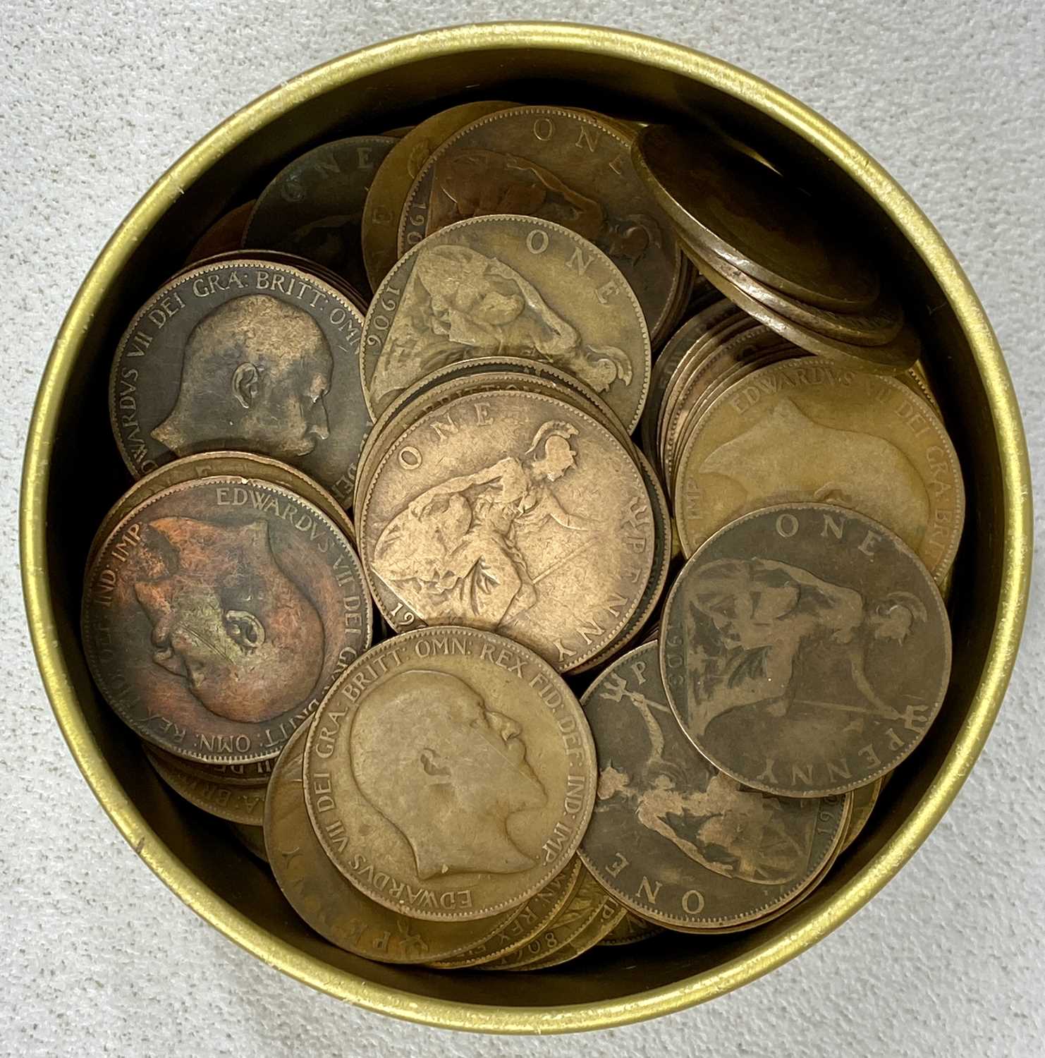 VINTAGE BRITISH, CONTINENTAL & COMMEMORATIVE COIN COLLECTION, to include 16.6gms pre-1920s silver, - Image 8 of 11