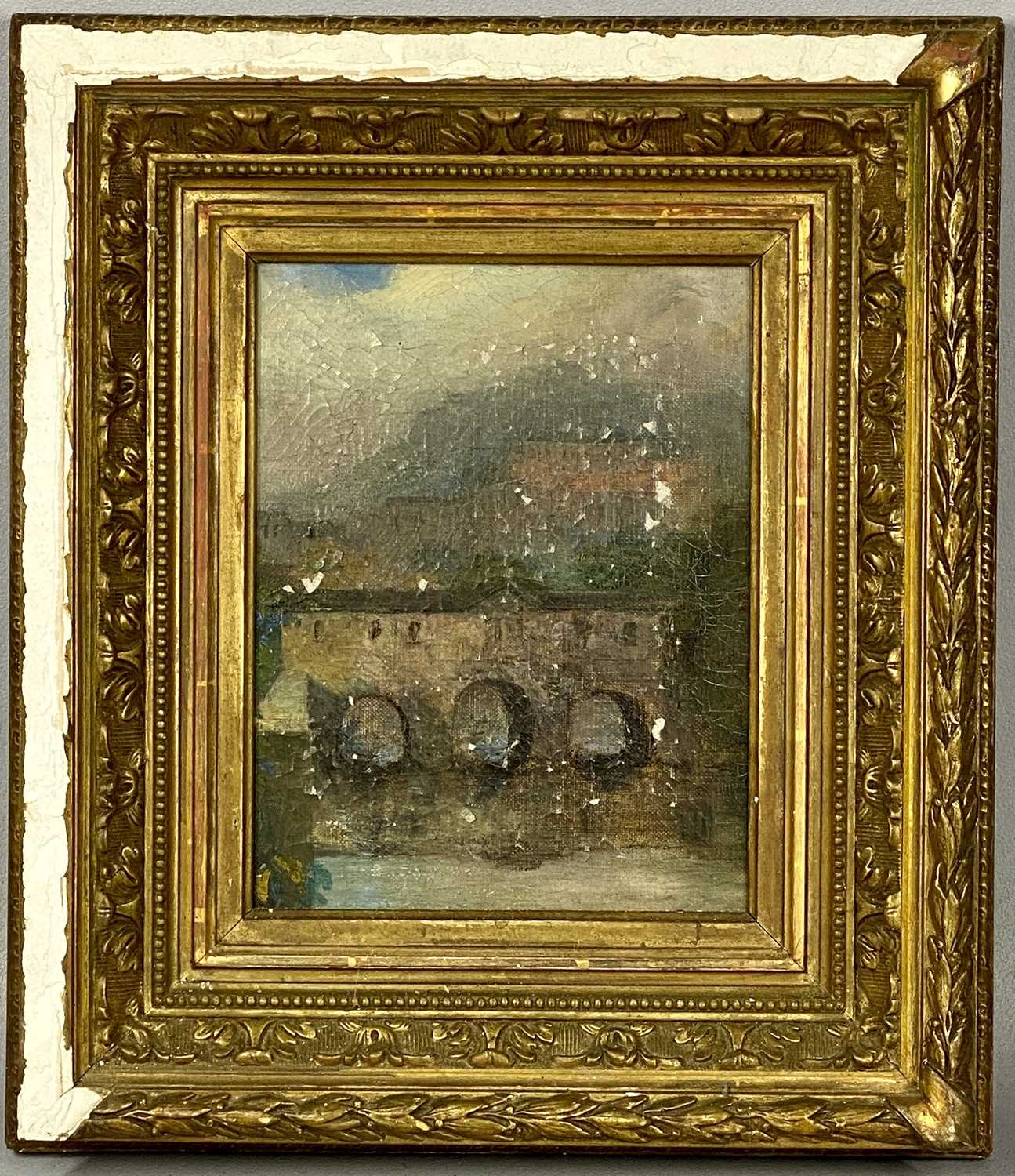 VARIOUS ARTISTS (19th century & later), Unknown oil on board - sailing vessels, 23.5 x 28.5cms, - Image 6 of 10