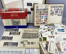 COLLECTION OF STAMPS including Great Britain commemorative in two albums and loose Provenance: