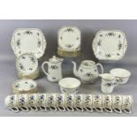 SHELLEY CHELSEA 11280 PATTERN TEA SERVICE, approx. 46 pieces Provenance: