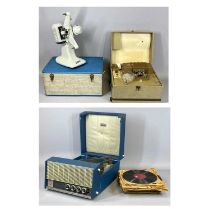 VINTAGE KODAK 8-500 CINEPROJECTOR, a Nilus cine-projector, a Decca Deram 205 record player with