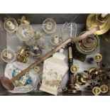 VINTAGE & LATER OIL LAMPS, decorative ceiling chandelier and other lighting Provenance: private