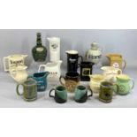 COLLECTION OF ADVERTISING JUGS, WADE & OTHERS, for Capstan, Border, Famous Grouse ETC Provenance: