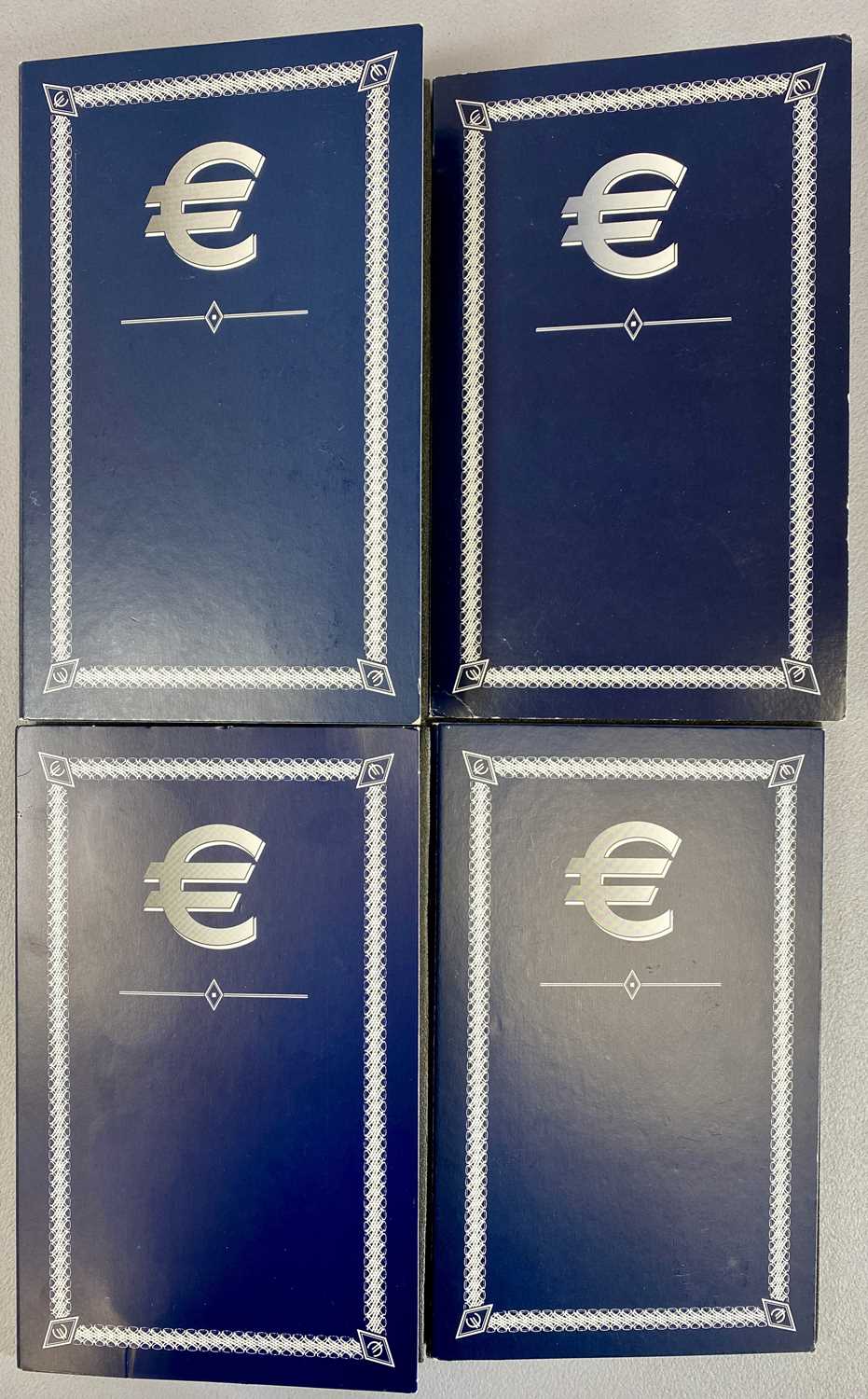FOUR PROBE-EURO & EURO COLLECTION COIN SETS, 2 x 2002, 1 x 2005, 1 x 2008, all with protective - Image 2 of 2