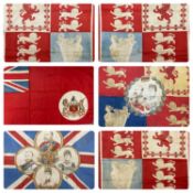 FLAGS & BANNERS, South African cotton red ensign with coat of arms of the Cape Colony, late 19th/