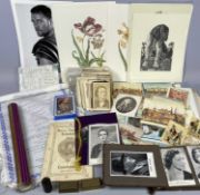 STUDIO PHOTOGRAPHY & OTHER EPHEMERA COLLECTION, to include approx. 120 Cartes de Visite chromotype