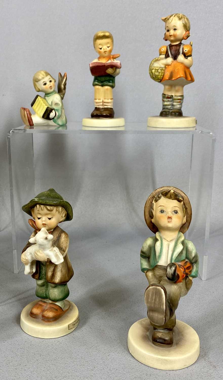 COLLECTION OF HUMMEL FIGURINES (20), including School Girl, The Lost Sheep, Singing Lesson, Happy - Image 2 of 4
