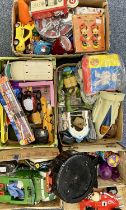 COLLECTABLES including toys, models, games, puzzles, clocks and other items contained in 5 boxes/