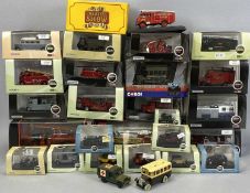 TWENTY-THREE OXFORD 1:76 SCALE DIECAST MODEL VEHICLES boxed, with various scale model railway