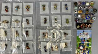 MODERN ROBERTSON GOLLY, vintage and modern aquarists enamel and other badges collection, twenty six,