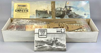 MATCHBOX PK-901/1-72 SCALE FLOWER CLASS CORVETTE BOXED SCALE MODEL KIT, unbuilt Provenance: deceased