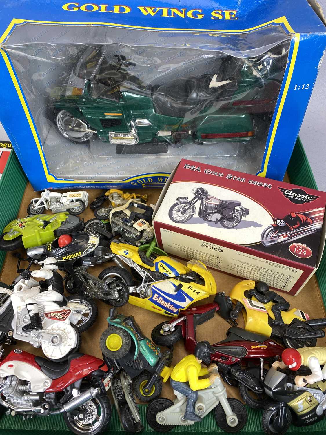COLLECTION OF SCALE MODEL MOTORCYCLES over 100 and various model collector magazines Provenance: - Image 4 of 5