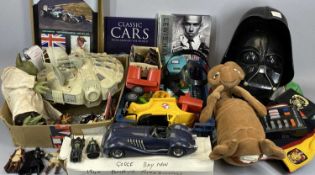 QUANTITY OF COLLECTABLES, including Star Wars/TV film related Batman, Only Fools and Horses, Motor