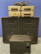 STEREO EQUIPMENT including a Denon HiFi - TU-6.5am/fm stereo tuner, DCD-6.5 compact disc player,