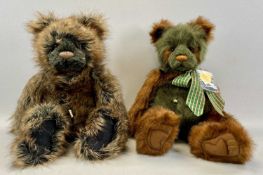 TWO CHARLIE BEARS comprising Wotsit CB625131B and Ballantyne CB114813, both exclusively designed