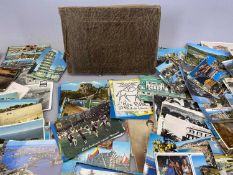 ANTIQUE / VINTAGE POSTCARDS over 500 in one album and loose Provenance: private collection Conwy