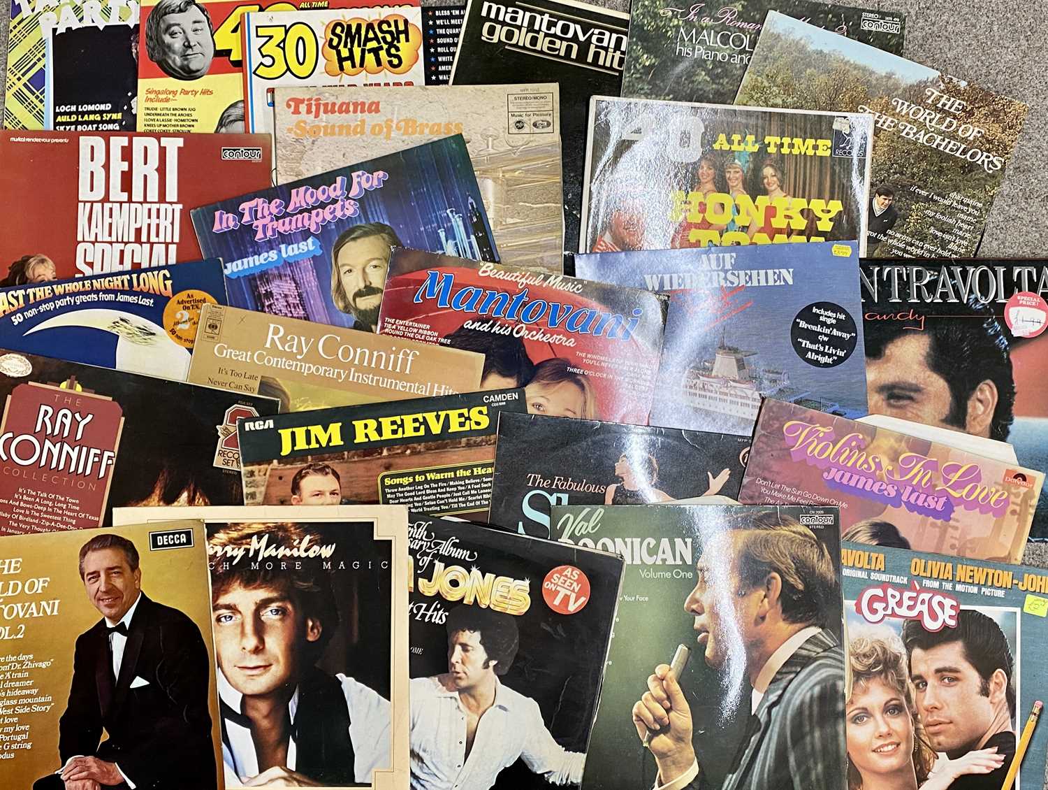 COLLECTION OF OVER FIFTY LP RECORDS mainly 60s/70s, mainly easy-listening Provenance: private