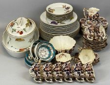 WILEMAN & CO FOLEY CHINA TEA SET approx. 37 x pieces in Imari style pattern, Royal Worcester Evesham