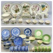 GROUP OF MIXED CERAMICS, Portmeirion 'Botanic Garden' tableware, 25 pieces, Palissy ware 'Mayfair'