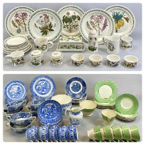 GROUP OF MIXED CERAMICS, Portmeirion 'Botanic Garden' tableware, 25 pieces, Palissy ware 'Mayfair'