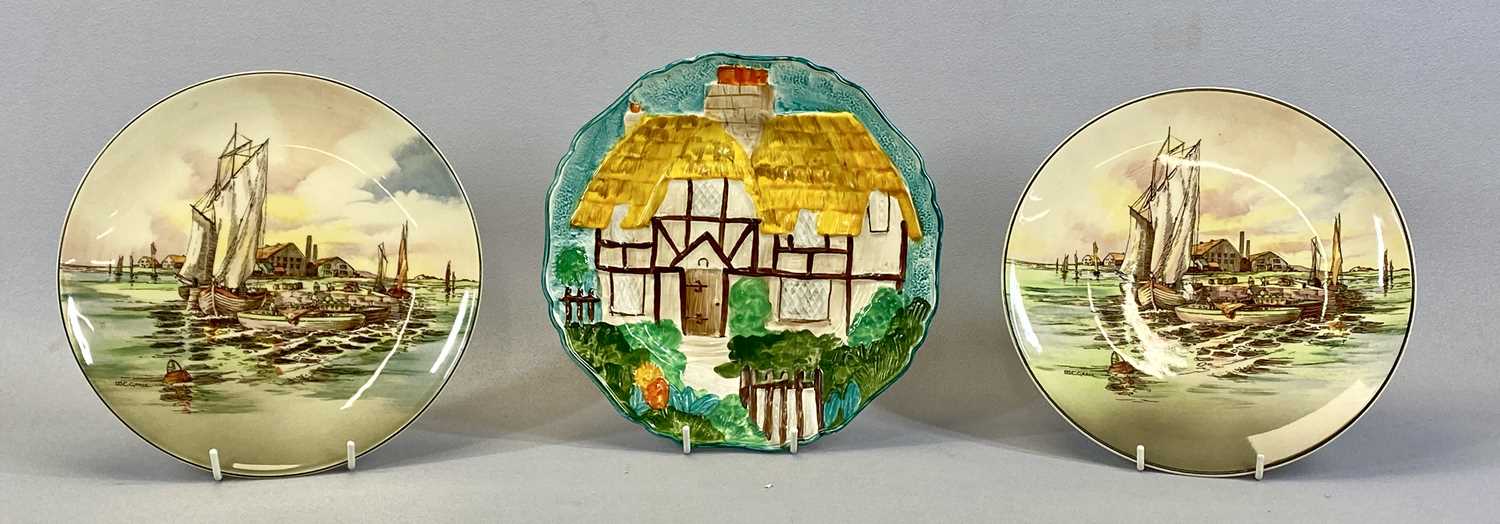 MIXED GROUP OF CERAMICS, Royal Doulton 'Moorish Gateway' rectangular serving plate and 4 x square - Image 6 of 7