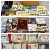 STAMP COLLECTION various first day covers, commemorative crowns and other collectables Provenance: