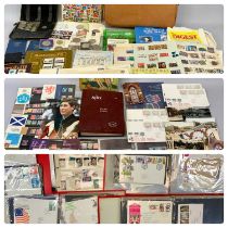 STAMP COLLECTION various first day covers, commemorative crowns and other collectables Provenance: