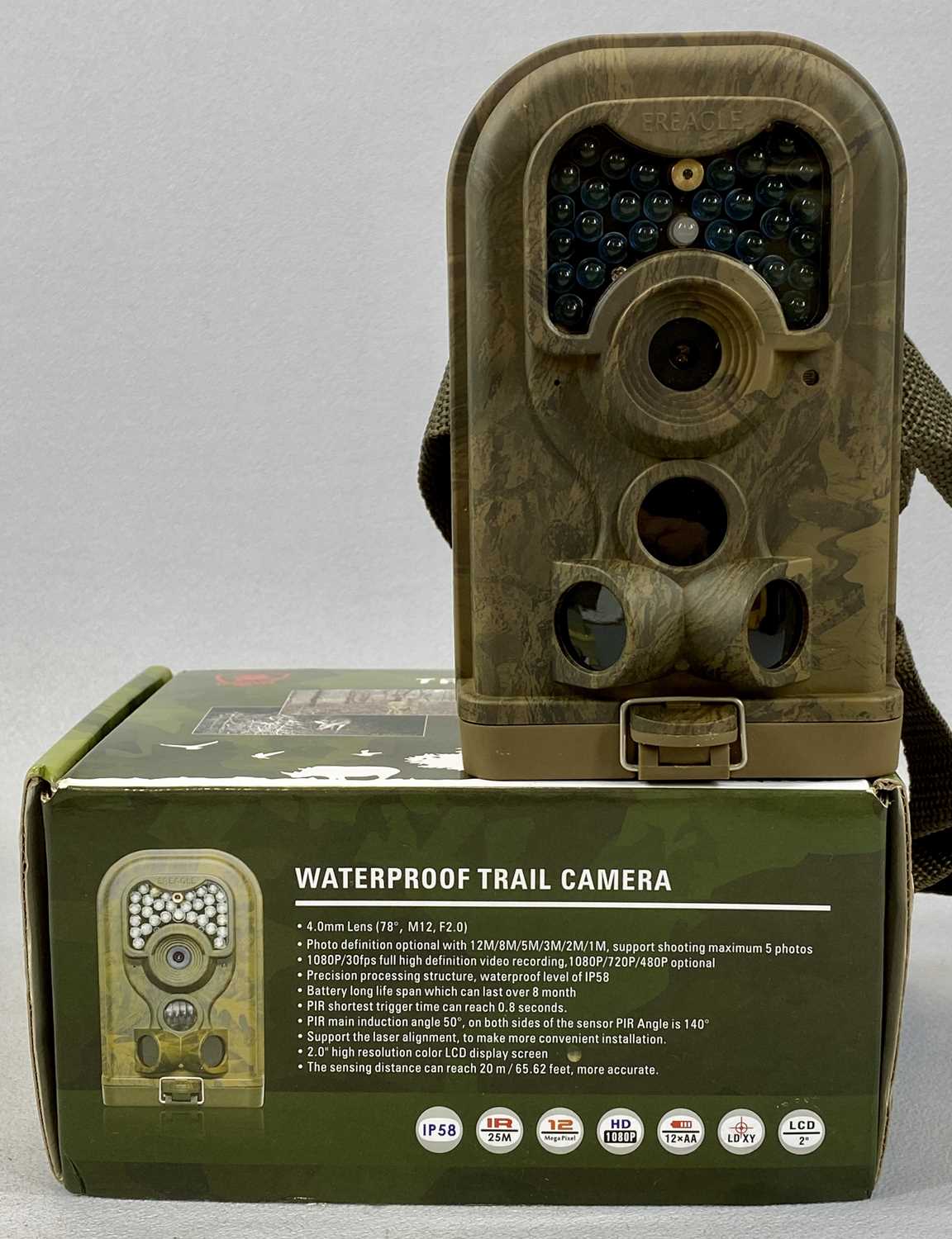 OUTDOOR INTEREST ITEMS including Ereagle waterproof trail camera (boxed), Collins Gem SAS Survival - Image 2 of 4