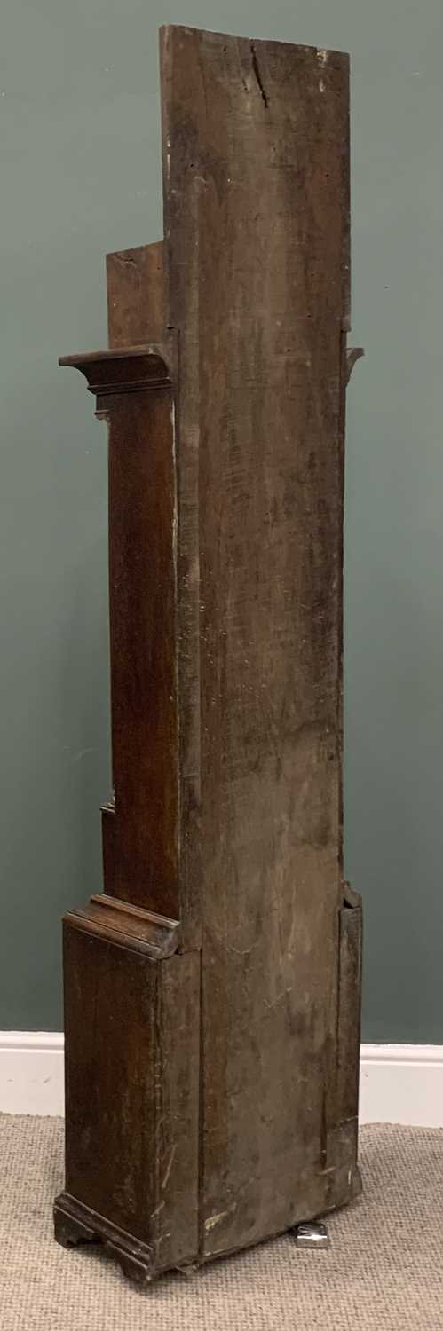 CAERNARFONSHIRE LONGCASE CLOCK inscribed Richard of Dolgelly to painted dial, oak case, eight-day - Image 10 of 11