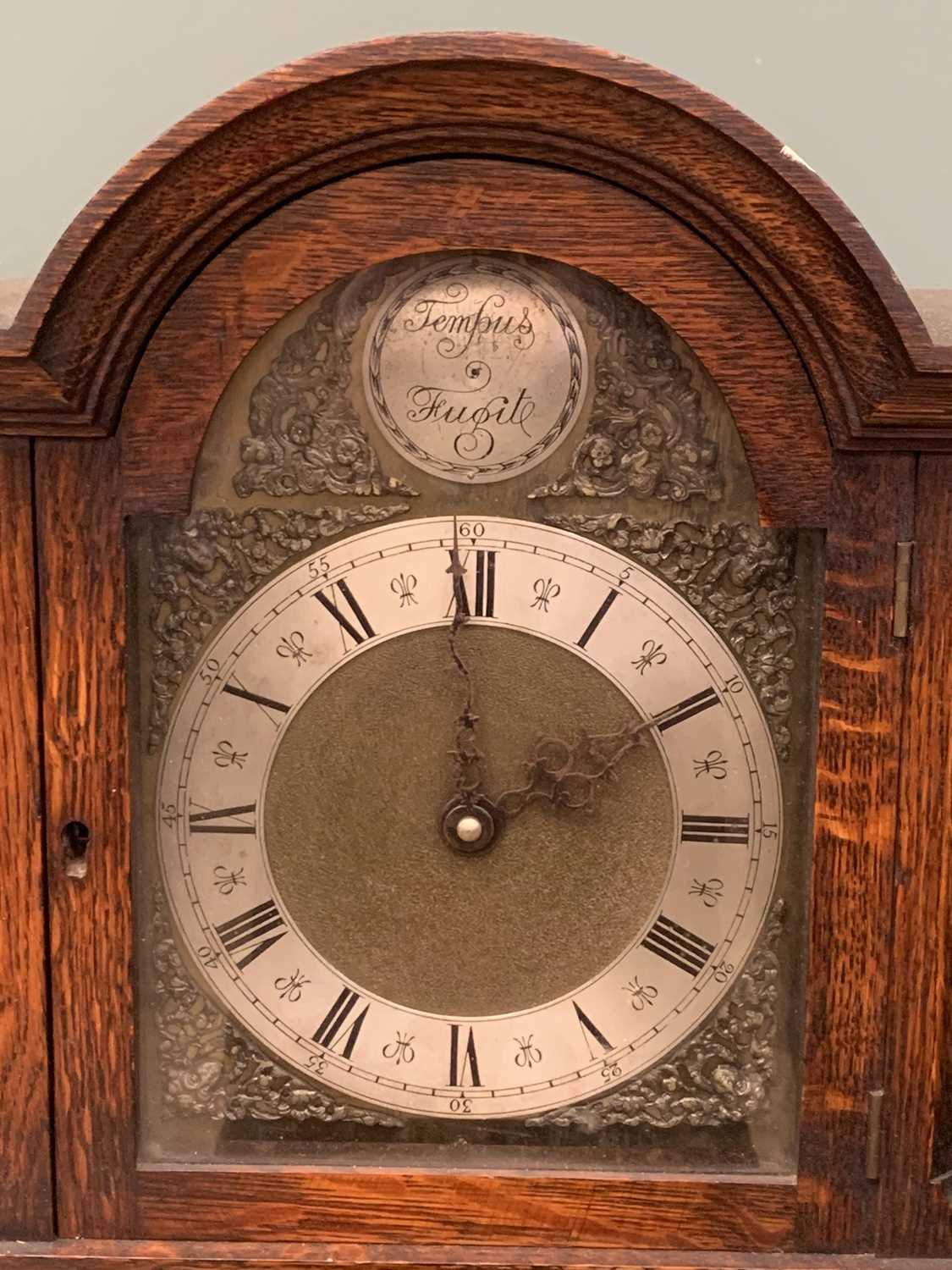 SEVEN VINTAGE GRANDMOTHER CLOCKS, various styles, dials and movements, requiring restoration, 180 ( - Image 4 of 10