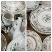 ROYAL DAULTON PROVENCAL DINNER AND TEA SERVICE, approx. 60 pieces Provenance: deceased estate