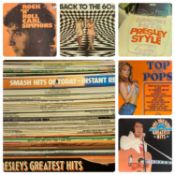 MIXED LP RECORDS (approx. 50), 1960's, reggae, Top of the Pops compilations, country and classical