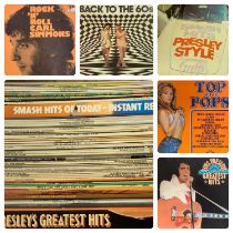 MIXED LP RECORDS (approx. 50), 1960's, reggae, Top of the Pops compilations, country and classical
