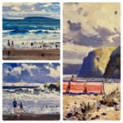 ‡ EDWIN FORREST RCA three limited edition prints 30/500 - "Breakers Black Rocks Lleyn", 44/500 - "